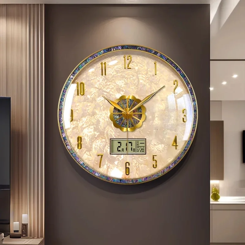 Modern Aesthetic Wall Clock Art Nordic Living Room Light Luxury Clock Wall Art Creativity Fashion Reloj Pared Home Decoration
Modern Aesthetic Wall Clock Art Nordic Living Room Light Luxury Clock Wall Art Creativity Fashion Reloj Pared Home Decoration