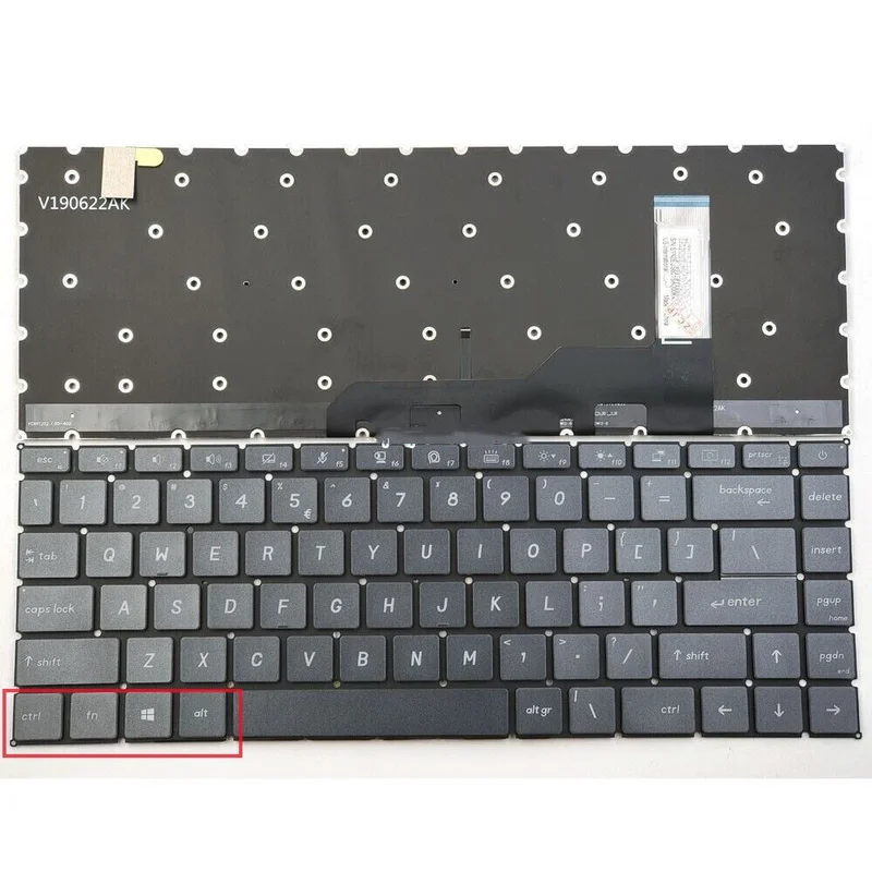YY+New laptop US Keyboard for MSI Prestige 15 A10SC-219CN A10SC-220CN V190622AK Backlit
YY+New laptop US Keyboard for MSI Prestige 15 A10SC-219CN A10SC-220CN V190622AK Backlit