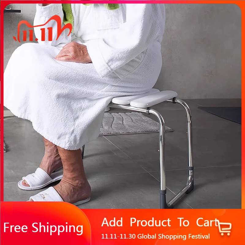 Metal Disabled Bathroom Chair Toilet Shower Bench Elderly Sauna Medical Designer Stool Nordic Low Tabouret Unique Furniture
Metal Disabled Bathroom Chair Toilet Shower Bench Elderly Sauna Medical Designer Stool Nordic Low Tabouret Unique Furniture