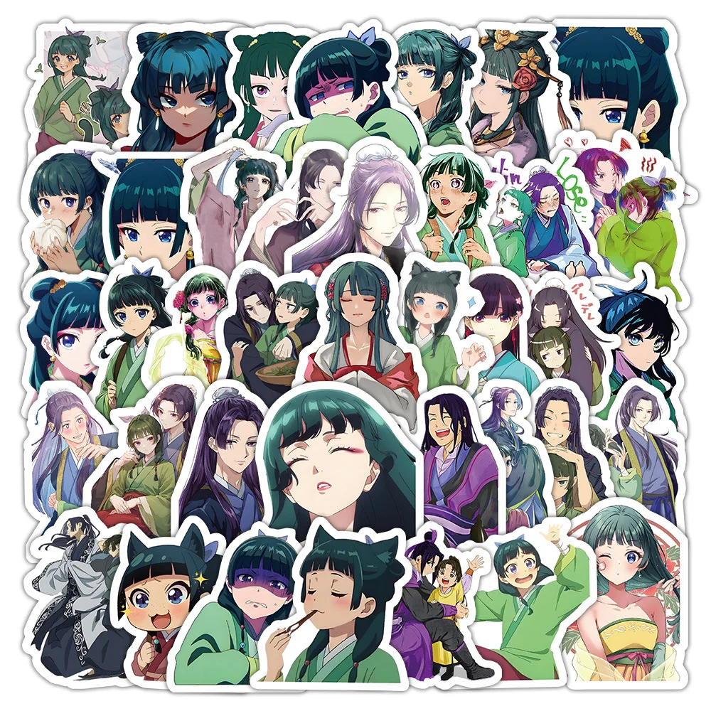 10/60PCS The Apothecary Diaries Cartoon Stickers Funny Animation Graffiti Decoration Kids Toys Laptop Phone Guitar Bike Decals
10/60PCS The Apothecary Diaries Cartoon Stickers Funny Animation Graffiti Decoration Kids Toys Laptop Phone Guitar Bike Decals