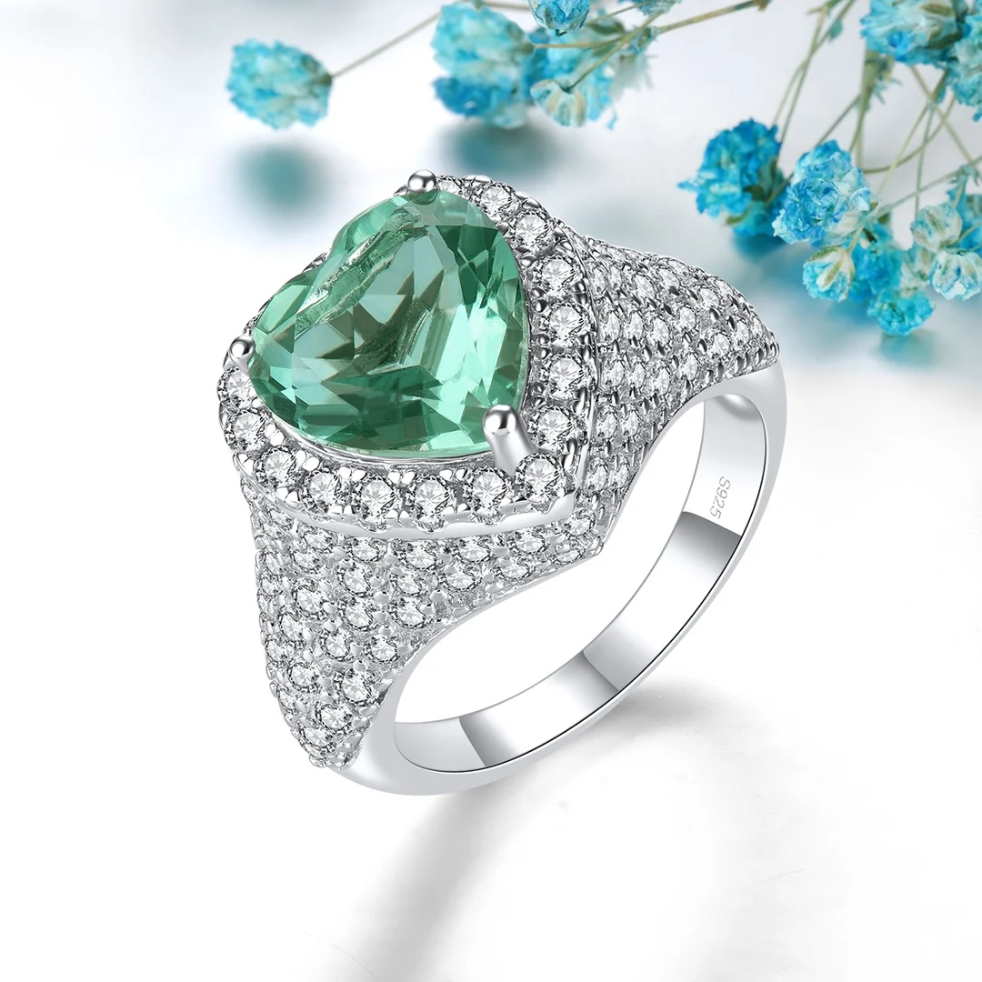HT25 Solid 925 Sterling Silver 10*10mm Fluorite Gemstones Rings for Female's Classic Cocktail Rings
HT25 Solid 925 Sterling Silver 10*10mm Fluorite Gemstones Rings for Female's Classic Cocktail Rings