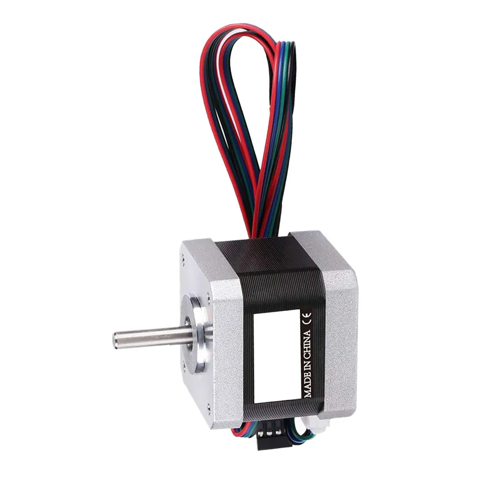 17 Motor 1 5A 12V 36V 40cm Cable Low Inductance High Torque 1 8 Degree CNC 3D Printer Textile Machinery Stage
17 Motor 1 5A 12V 36V 40cm Cable Low Inductance High Torque 1 8 Degree CNC 3D Printer Textile Machinery Stage