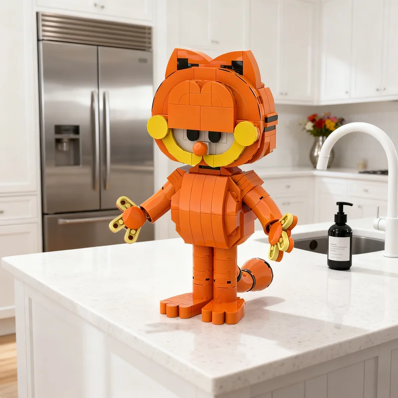 317pcs MOC GARFIELD Creator Model Building Blocks Construction Toy Assemble Christmas Gift Creative DIY Idea Toys Architecture
317pcs MOC GARFIELD Creator Model Building Blocks Construction Toy Assemble Christmas Gift Creative DIY Idea Toys Architecture