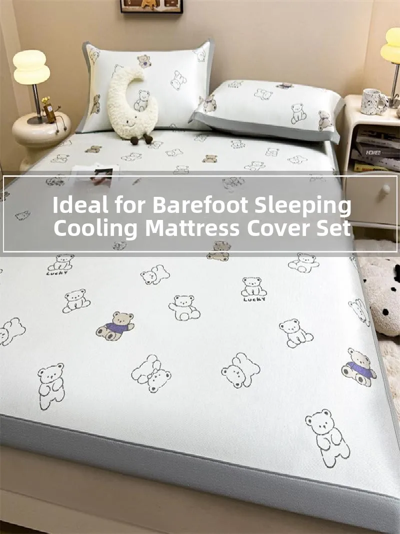 Ice Silk Bedding Set Summer Cooling Mat Tee-Piece Set for Students Air Conditioned Room Soft Bed Mat l Sp
Ice Silk Bedding Set Summer Cooling Mat Tee-Piece Set for Students Air Conditioned Room Soft Bed Mat l Sp