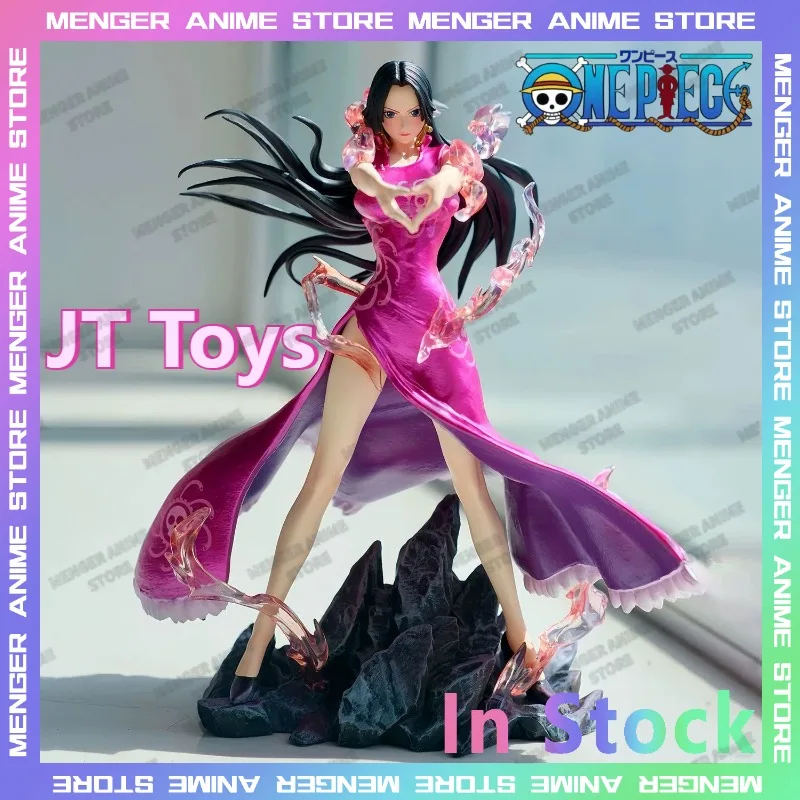 JT Toys One Piece Boa Hancock Anime Figure Heart Gesture Sexy Empress 24cm PVC Collectible Resin Model Statue Decor Gifts Toys
JT Toys One Piece Boa Hancock Anime Figure Heart Gesture Sexy Empress 24cm PVC Collectible Resin Model Statue Decor Gifts Toys
