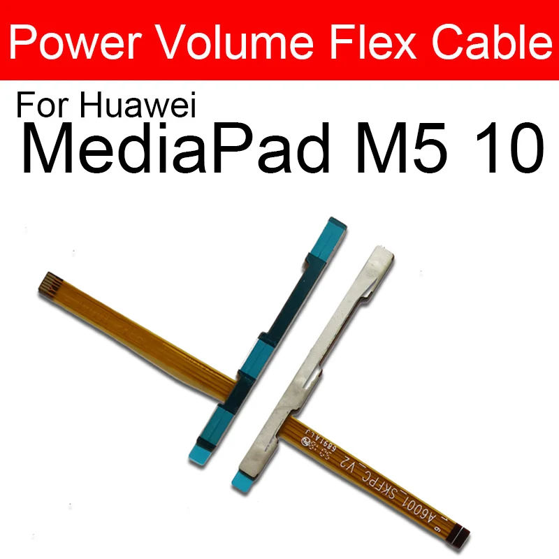 Power on off button Flex cable For huawei mediapad M5 10 Volume up down button switch control button Flex Ribbon cable Parts
Power on off button Flex cable For huawei mediapad M5 10 Volume up down button switch control button Flex Ribbon cable Parts