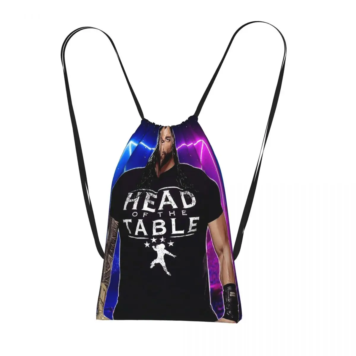 Wrestler Roman Reigns Wrestling Backpacks Portable Drawstring Bags Sports Bag Book Bags for Man Woman School
Wrestler Roman Reigns Wrestling Backpacks Portable Drawstring Bags Sports Bag Book Bags for Man Woman School
