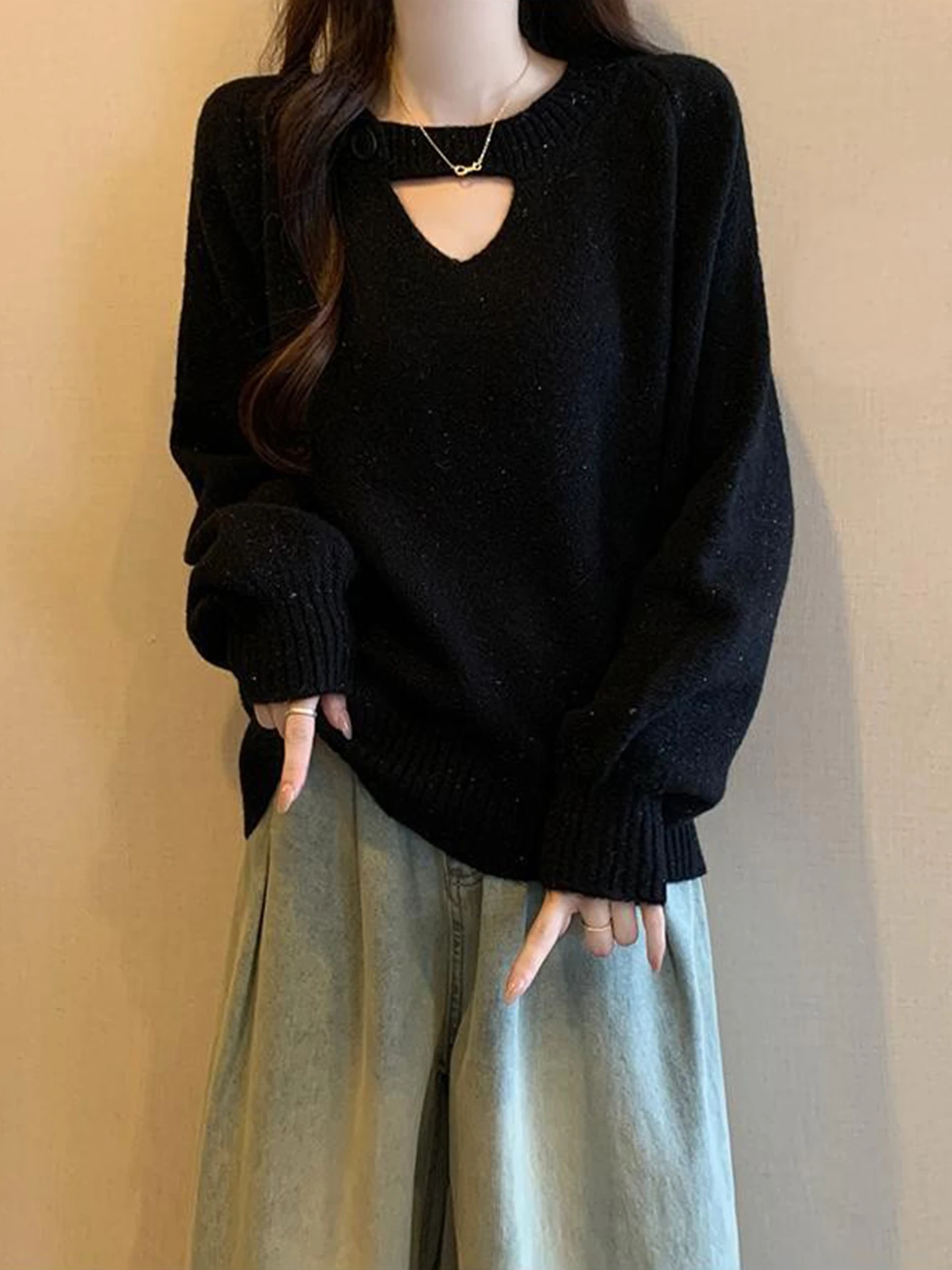 Женский вязаный джемпер Bla Hollow out iny Tead для осени и зимы, больших размеров, скрывающий живот, стройнящий, теплый и комфортный.
Женский вязаный джемпер Bla Hollow out iny Tead для осени и зимы, больших размеров, скрывающий живот, стройнящий, теплый и комфортный.