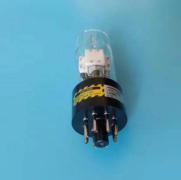 Original UV Photometer UV-160, UV-1201, UV-1240, UV-BioMini, UV-1600 Shimadzu D2 Deuterium Lamp 062-65055-05 L6380
Original UV Photometer UV-160, UV-1201, UV-1240, UV-BioMini, UV-1600 Shimadzu D2 Deuterium Lamp 062-65055-05 L6380