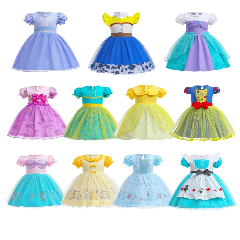 Girls Princess Dress Short Sleeve Cartoon Print Halloween Festival Party Dance Birthday Celebrations Photo Shoots Christmas
Girls Princess Dress Short Sleeve Cartoon Print Halloween Festival Party Dance Birthday Celebrations Photo Shoots Christmas