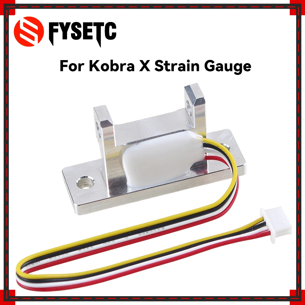 3D Printer Strain Gage Fit For Anycubic Kobra X Hotend Mounting Block Sensor Strain High Quality Sensor Strain For 3D Printer
3D Printer Strain Gage Fit For Anycubic Kobra X Hotend Mounting Block Sensor Strain High Quality Sensor Strain For 3D Printer