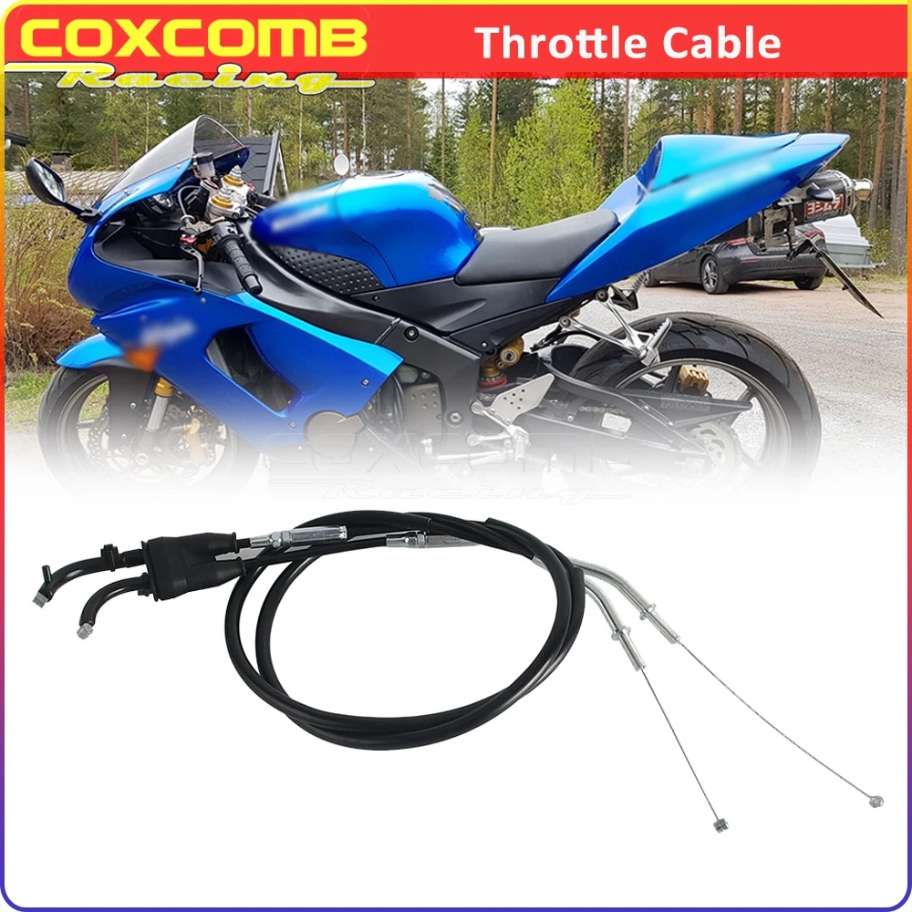 Throttle Gas Cable For Kawasaki ZX6R ZX636C ZX636D ZX 6R 636C 636D Motorcycle Throttle Oil Cable Line Wires 2005 2006 2007 2008
Throttle Gas Cable For Kawasaki ZX6R ZX636C ZX636D ZX 6R 636C 636D Motorcycle Throttle Oil Cable Line Wires 2005 2006 2007 2008