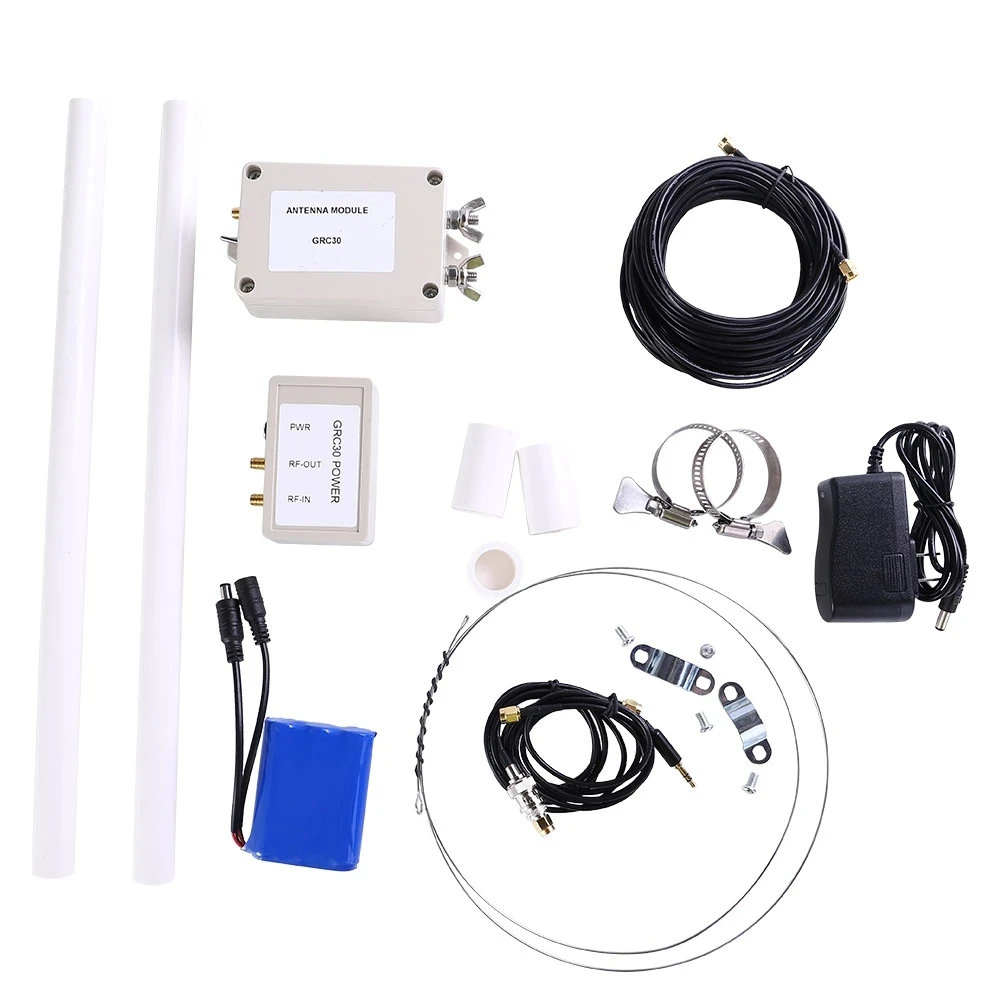 GRC30 Active Loop Antenna + Miniwhip 2in1 Short Wave With Power Box 0.1-180MHZ For SWL And Amateur Radio
GRC30 Active Loop Antenna + Miniwhip 2in1 Short Wave With Power Box 0.1-180MHZ For SWL And Amateur Radio
