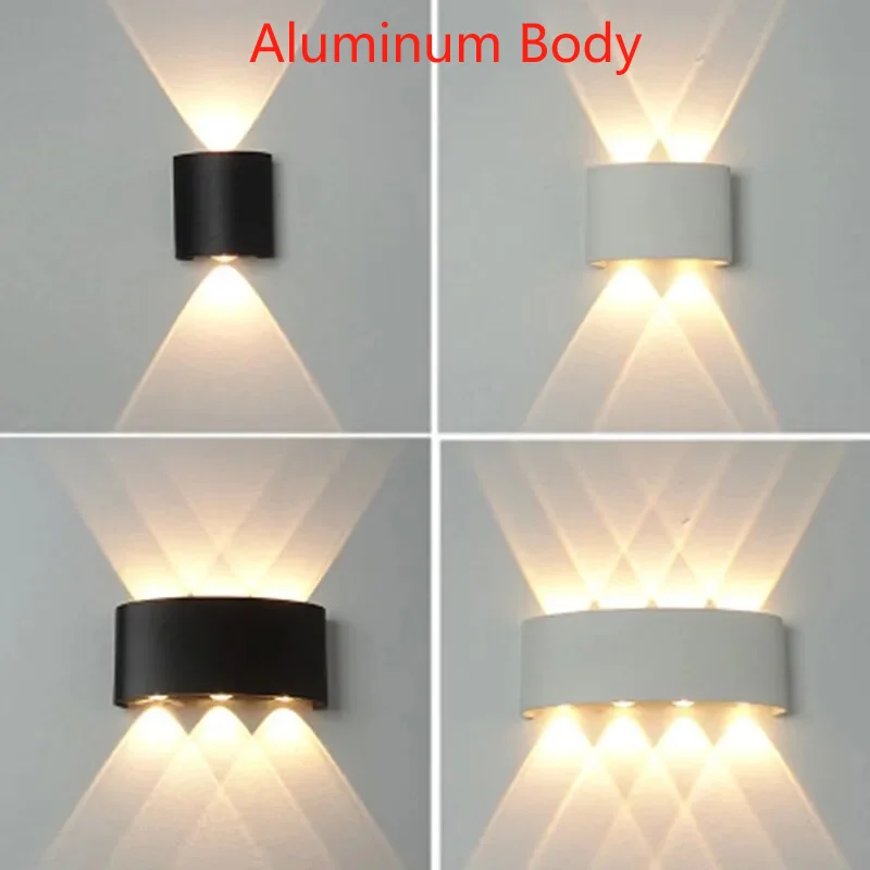 Aluminium LED Wall Lamp IP65 Outdoor Waterproof Garden Balcony Lighting AC86-265 Indoor Bedroom Living Room Stairs Wall Light
Aluminium LED Wall Lamp IP65 Outdoor Waterproof Garden Balcony Lighting AC86-265 Indoor Bedroom Living Room Stairs Wall Light