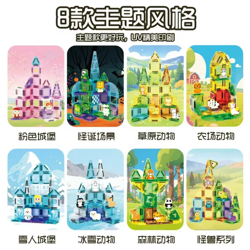 New magnetic sheet tin box 3.75cm assembly DIY magnetic sheet travel outfit puzzle assembly toy
New magnetic sheet tin box 3.75cm assembly DIY magnetic sheet travel outfit puzzle assembly toy