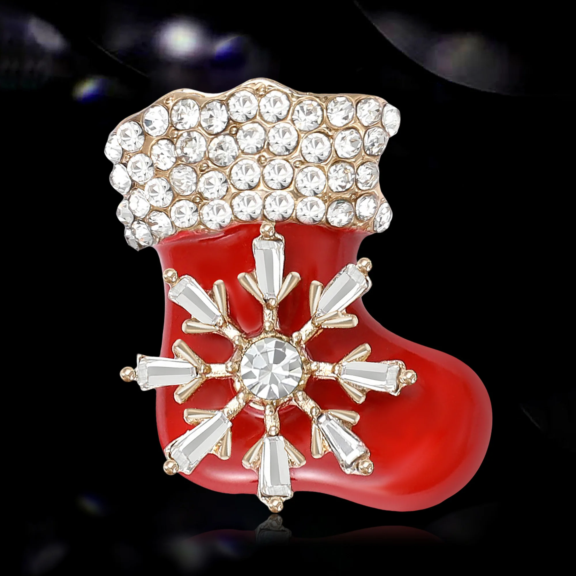 Christmas Classic Rhinestone Socks Brooches for Women Enamel Decoration Pins Event Party New Year Gifts Clothes Accessories
Christmas Classic Rhinestone Socks Brooches for Women Enamel Decoration Pins Event Party New Year Gifts Clothes Accessories