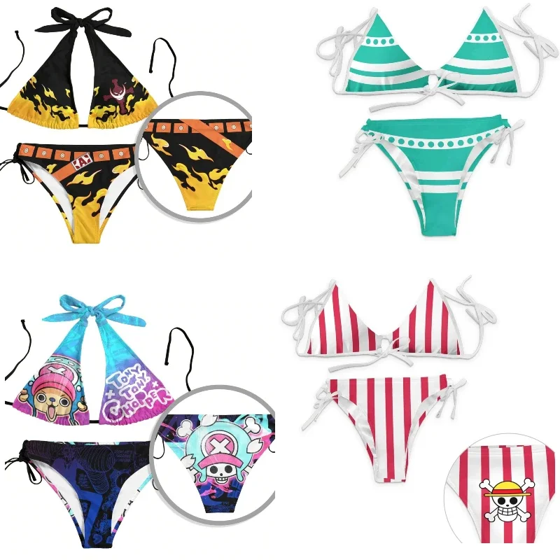 2025 New One Piece character costume 3D Summer sexy three-point bikini two-piece swimsuit Halloween costumes
2025 New One Piece character costume 3D Summer sexy three-point bikini two-piece swimsuit Halloween costumes
