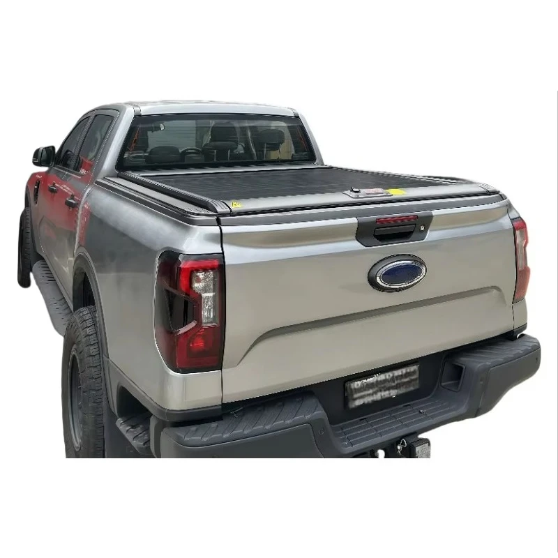 Пикап Ranger, запираемая алюминиевая ручная крышка Tonneau, водонепроницаемая крышка рольставней
Пикап Ranger, запираемая алюминиевая ручная крышка Tonneau, водонепроницаемая крышка рольставней