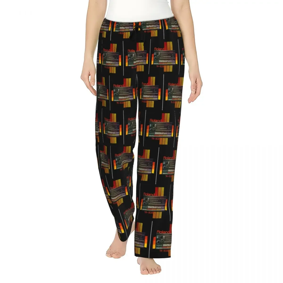 Custom Roland Tr-808 Drum Machine Model Women Pajama Pants Lounge Sleep Sleepwear Bottoms with Pockets
Custom Roland Tr-808 Drum Machine Model Women Pajama Pants Lounge Sleep Sleepwear Bottoms with Pockets