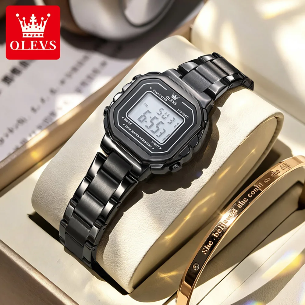 OLEVS 1111 Quartz Movement Multifunctional Classic Square Watch 30m Waterproof LD Night Light Time Display Folding Clasp Watch
OLEVS 1111 Quartz Movement Multifunctional Classic Square Watch 30m Waterproof LD Night Light Time Display Folding Clasp Watch