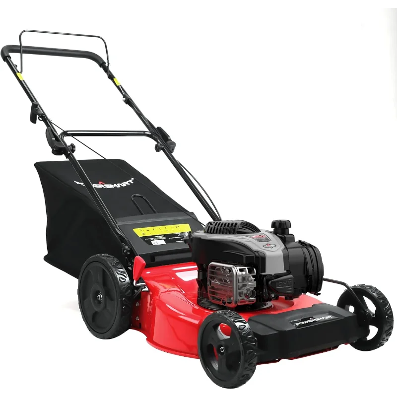 21-дюймовая газонокосилка PowerSmart с газом, двигатель Briggs and Stratton 140 куб.см EX550 с ReadyStart Syatem, 2-в-1 с мульчиком, сумка 
21-дюймовая газонокосилка PowerSmart с газом, двигатель Briggs and Stratton 140 куб.см EX550 с ReadyStart Syatem, 2-в-1 с мульчиком, сумка