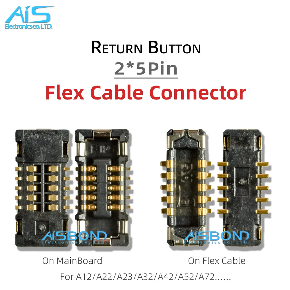 5Pcs Return Button Fingerprint FPC Flex Cable Connector For Samsung Galaxy A12 A13 A14 A22 A23 A32 A42 A52 A53 A72 F12 A04s A8
5Pcs Return Button Fingerprint FPC Flex Cable Connector For Samsung Galaxy A12 A13 A14 A22 A23 A32 A42 A52 A53 A72 F12 A04s A8