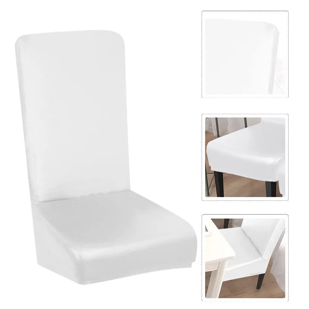 4Pcs Premium PU Waterproof Stretch Chair Covers Elastic Dining Room Chair Protectors for Home Banquet Party Decoration White
4Pcs Premium PU Waterproof Stretch Chair Covers Elastic Dining Room Chair Protectors for Home Banquet Party Decoration White