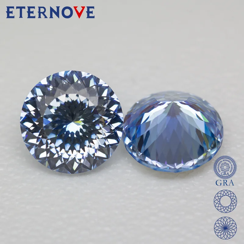 Jewelry Moissanite Lab Diamonds IceBlue color 100Faces cut 5.0-9.0mm Pass Diamond Tester Factory Direct Sales GRA Certificate
Jewelry Moissanite Lab Diamonds IceBlue color 100Faces cut 5.0-9.0mm Pass Diamond Tester Factory Direct Sales GRA Certificate