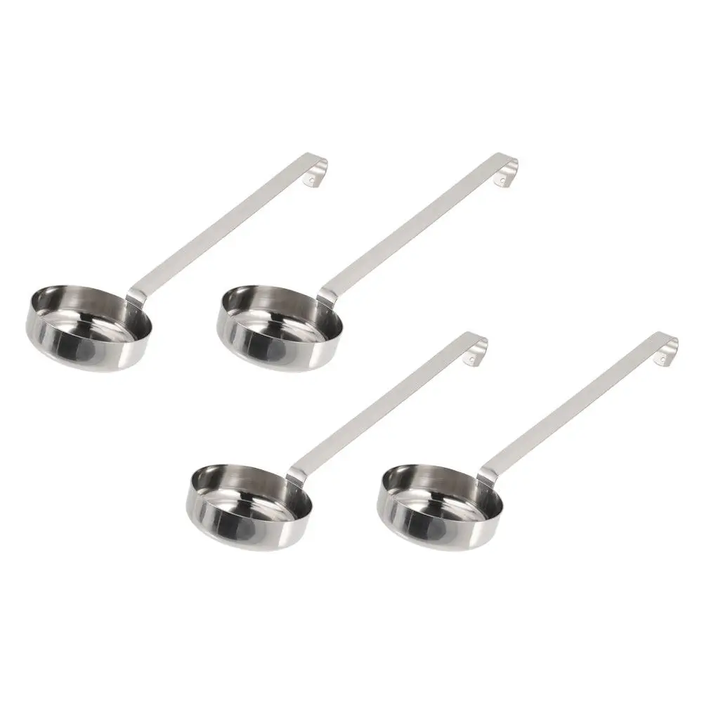 4Pcs Stainless Steel Pizza Sauce Ladle Flat Bottom for Kitchen Kitchen Tool for Spreading Tomato Sauce Pizza Serving Soups
4Pcs Stainless Steel Pizza Sauce Ladle Flat Bottom for Kitchen Kitchen Tool for Spreading Tomato Sauce Pizza Serving Soups