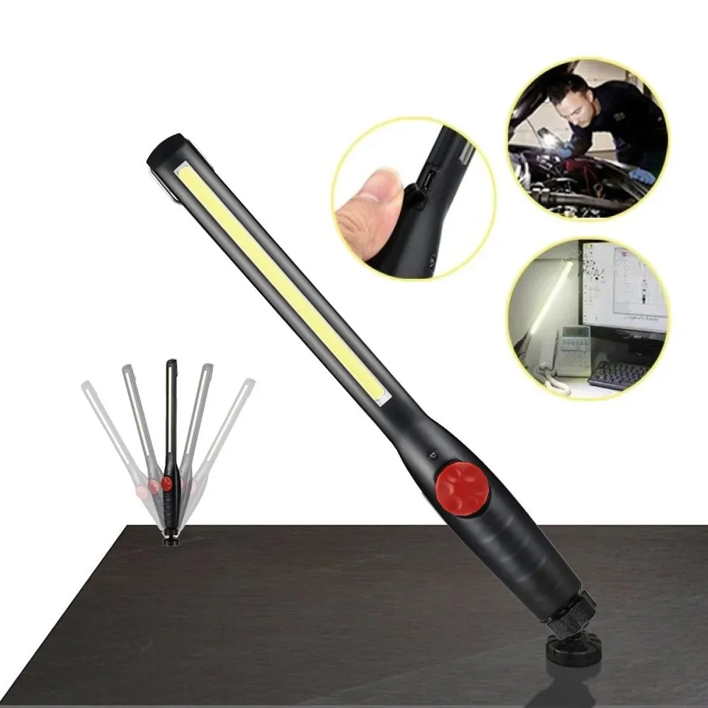 New COB LED Tactical Flashlight USB Rechargeable Torch Waterproof Work Light Magnetic Lanterna Hanging Lamp For Night Lighting
New COB LED Tactical Flashlight USB Rechargeable Torch Waterproof Work Light Magnetic Lanterna Hanging Lamp For Night Lighting
