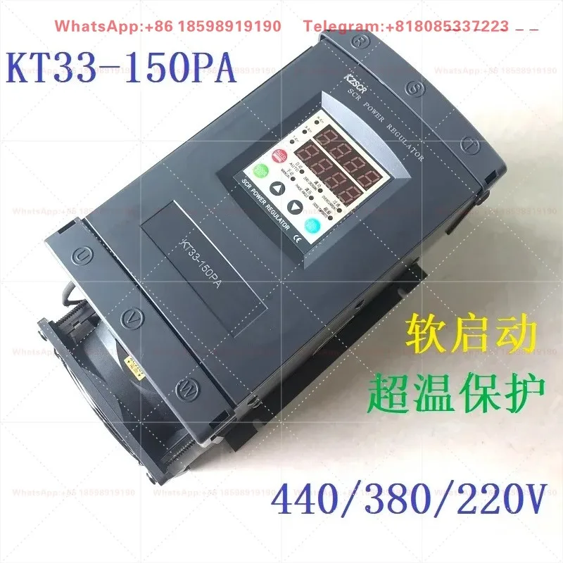 High Quality Three-phase SCR Thyristor KT33-150PA 150A/140A 50KW/45KW/42KW Replacement
High Quality Three-phase SCR Thyristor KT33-150PA 150A/140A 50KW/45KW/42KW Replacement