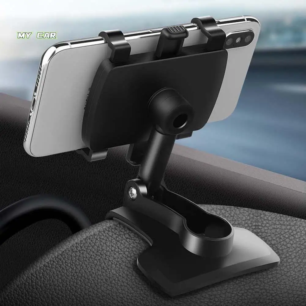 Visor Clip Mount Rear View Mirror Adjustable Support Car Phone Holder GPS Navigation Rack Car Dashboard Mount Smartphone Stand
Visor Clip Mount Rear View Mirror Adjustable Support Car Phone Holder GPS Navigation Rack Car Dashboard Mount Smartphone Stand