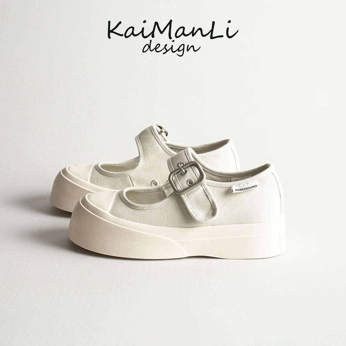 Ballet Style Thick Bottom Canvas Mary Janes Women's Shoes Retro Buckle Lightweight Casual Sports Sneakers round Toe Rubber Sole
Ballet Style Thick Bottom Canvas Mary Janes Women's Shoes Retro Buckle Lightweight Casual Sports Sneakers round Toe Rubber Sole