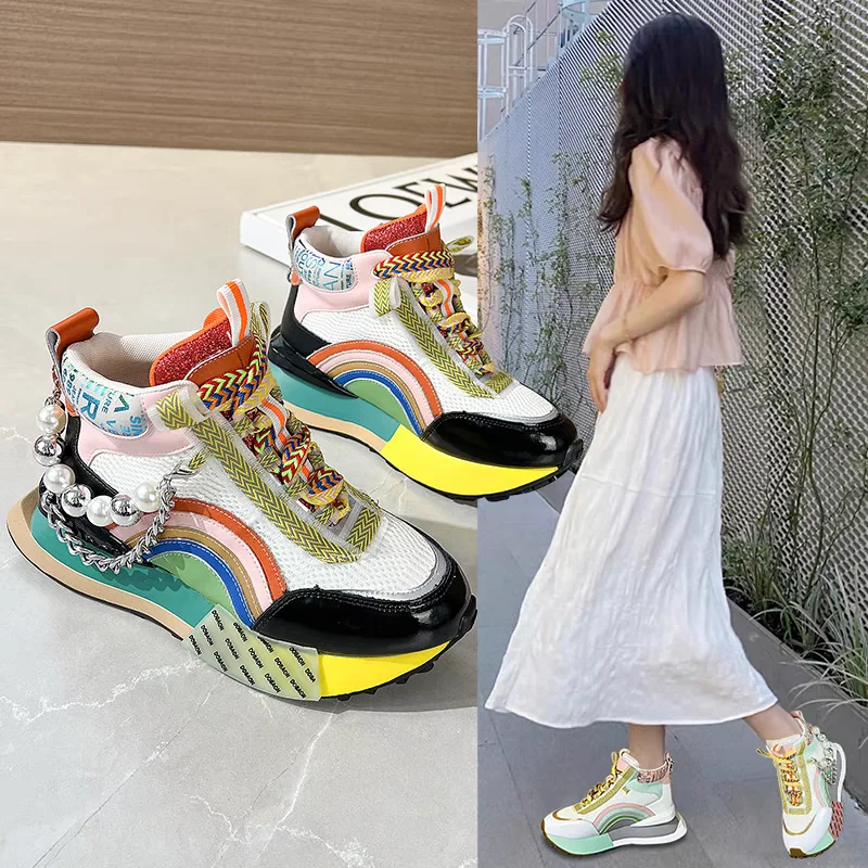Women's Flat Sports Shoes 2025 New Style Casual Trendy Women's Footwear Comfortable Breathable Synthetic Leather
Women's Flat Sports Shoes 2025 New Style Casual Trendy Women's Footwear Comfortable Breathable Synthetic Leather