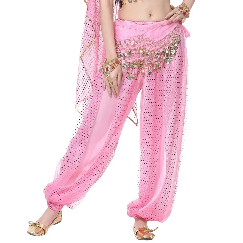 Женские брюки-фонарики, брюки для танца живота, женские брюки для индийского танца, милые блестящие шифоновые свободные дышащие брюки с блестками, 13 цветов
Женские брюки-фонарики, брюки для танца живота, женские брюки для индийского танца, милые блестящие шифоновые свободные дышащие брюки с блестками, 13 цветов