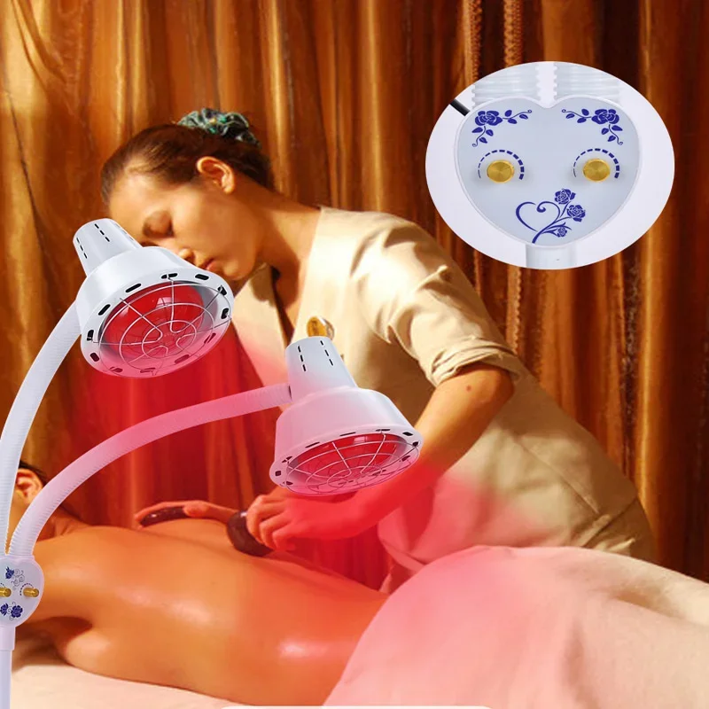 Infrared Dual-Head Physiotherapy Lamp-Adjustable Temperature Beauty Health Treatments Dual Infrared Source
Infrared Dual-Head Physiotherapy Lamp-Adjustable Temperature Beauty Health Treatments Dual Infrared Source