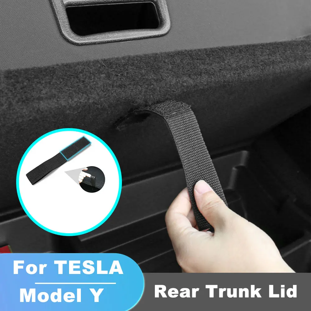Для Tesla модель Y Задняя Крышка багажника шнурок Черный Веревка для багажника аксессуары задний багажник боковой ящик для хранения с крышкой автозапчасти
Для Tesla модель Y Задняя Крышка багажника шнурок Черный Веревка для багажника аксессуары задний багажник боковой ящик для хранения с крышкой автозапчасти