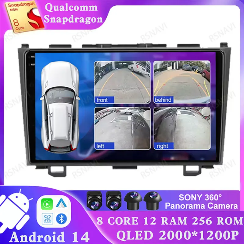 Android 14 For Honda CR-V 3 RE CRV 2007-2011 Navigation Viedo Player 5G WIFI GPS Stereo Head Unit Multimedia DSP BT Car Radio
Android 14 For Honda CR-V 3 RE CRV 2007-2011 Navigation Viedo Player 5G WIFI GPS Stereo Head Unit Multimedia DSP BT Car Radio