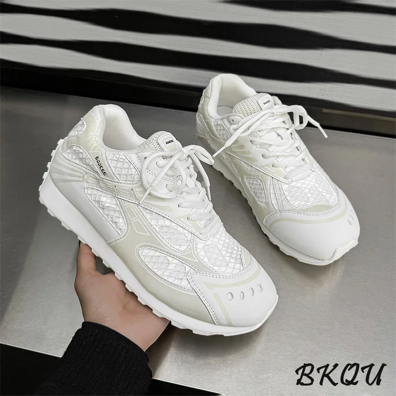 BKQU casual men's shoes 2025 summer running shoes, breathable sports sneakers, fashionable Korean version, versatile
BKQU casual men's shoes 2025 summer running shoes, breathable sports sneakers, fashionable Korean version, versatile