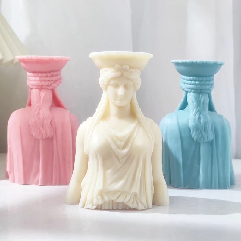 Ancient Greek female bust sculpture candle silicone mold, Aromatherapy candle, home decor, Greek art candle mold
Ancient Greek female bust sculpture candle silicone mold, Aromatherapy candle, home decor, Greek art candle mold
