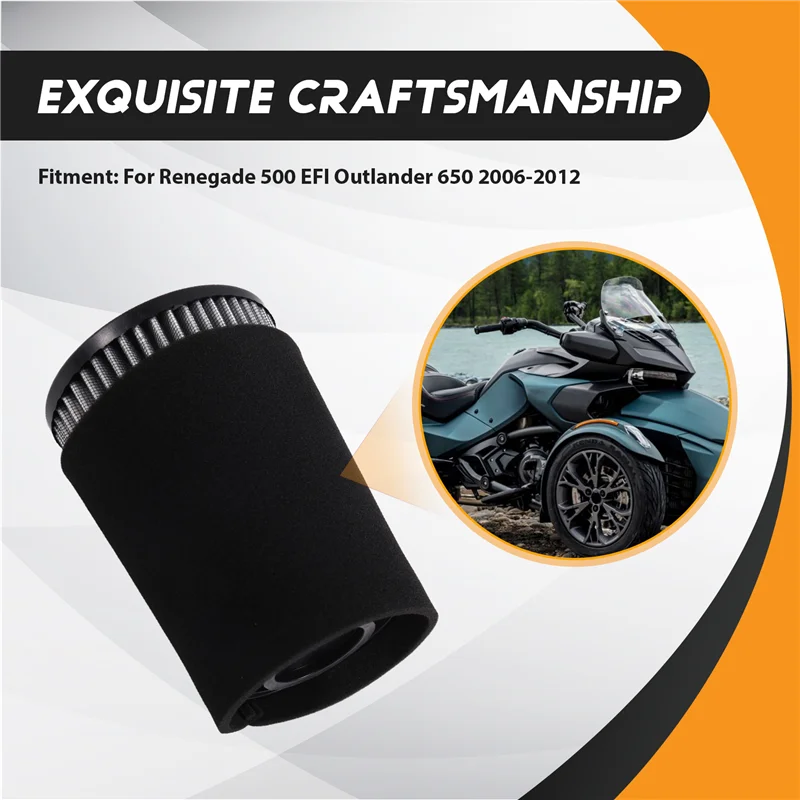 Motorcycle Air Filter 707800174 For Can-Am Renegade 500 EFI Outlander 650 Years 2006-2012
Motorcycle Air Filter 707800174 For Can-Am Renegade 500 EFI Outlander 650 Years 2006-2012