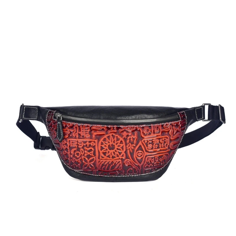 Genuine Leather Waist Top Layer Cowhide Chest Bag for Man Wallet Hip Sack Fanny Pack Cross Shoulder Crossbody Side Belt Bag Male
Genuine Leather Waist Top Layer Cowhide Chest Bag for Man Wallet Hip Sack Fanny Pack Cross Shoulder Crossbody Side Belt Bag Male
