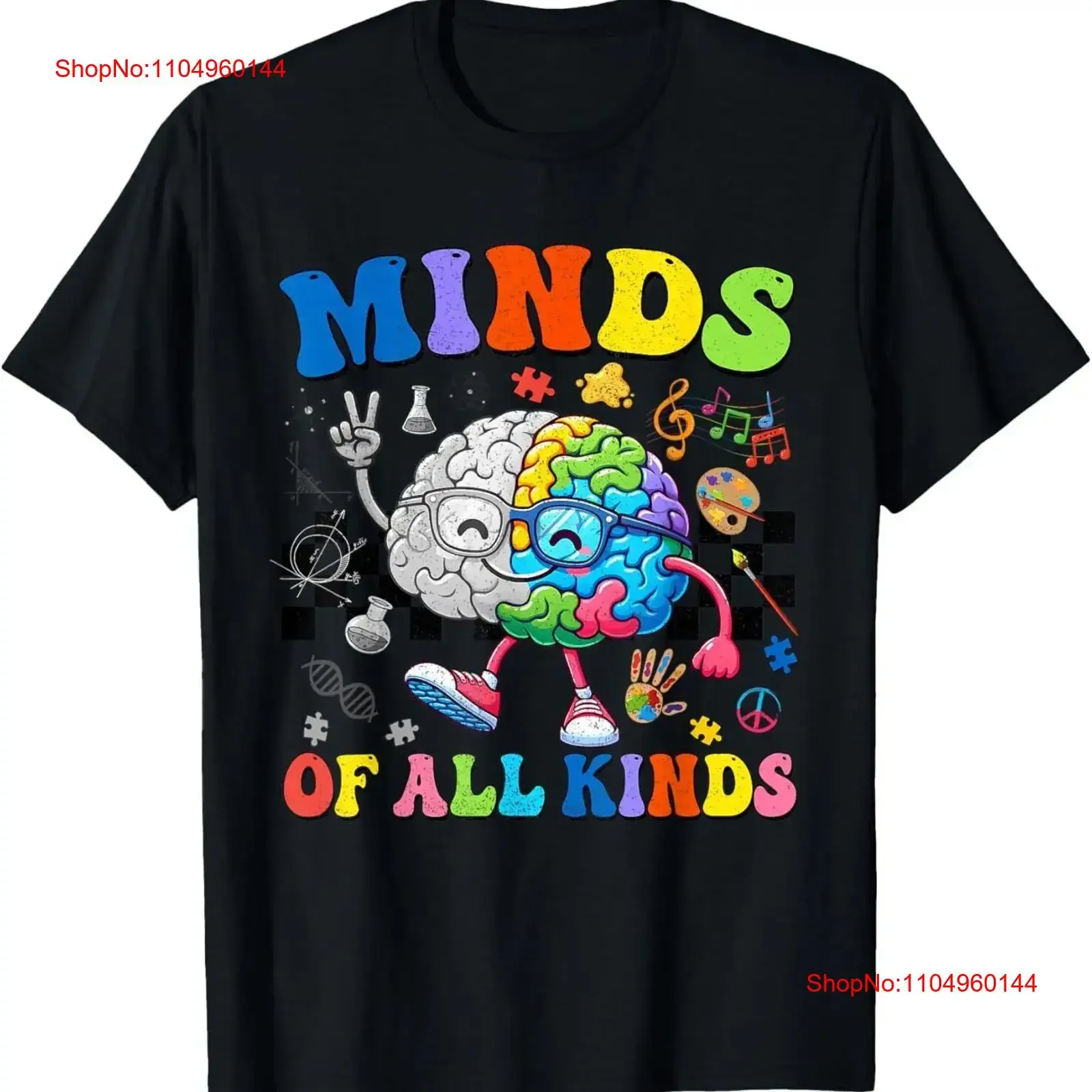 Minds of all kinds Neurodiversity Autism Awareness ADHD ASD T Shirt vintage Washed Casual designer clothes Unisex Stylish 
Minds of all kinds Neurodiversity Autism Awareness ADHD ASD T Shirt vintage Washed Casual designer clothes Unisex Stylish