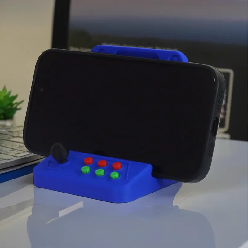 Mobile Phone Holder Retro Game Console Model Building Block Pattern Desktop Phone Holder Lazy Person Holder Tablet Holder
Mobile Phone Holder Retro Game Console Model Building Block Pattern Desktop Phone Holder Lazy Person Holder Tablet Holder