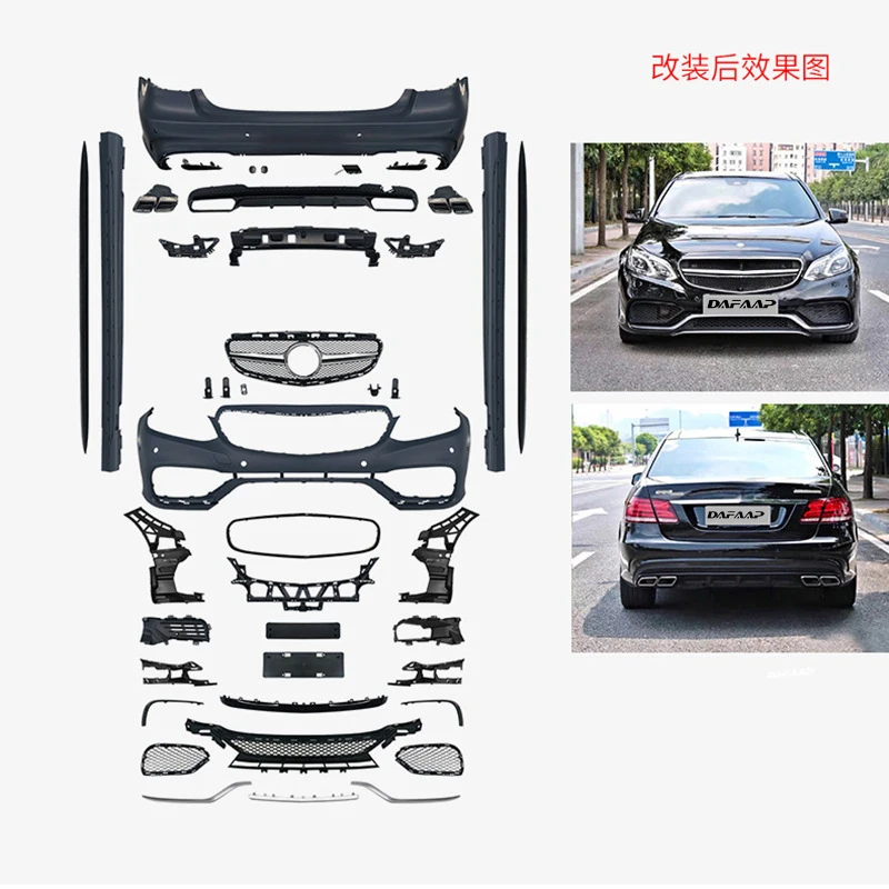 Top quality ApplicableELevelW212 2014-2015Change E63Front bumper, exhaust tip, front and rear body kit
Top quality ApplicableELevelW212 2014-2015Change E63Front bumper, exhaust tip, front and rear body kit
