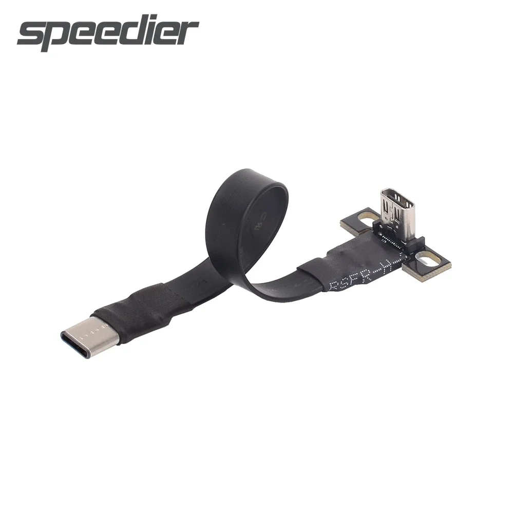 USB 3.1 Вертикальный тип C USB-C «мама-папа» Воздушное крепление FPV Гибкий ленточный плоский кабель 10G/bps с переключателем-IC-кронштейном
USB 3.1 Вертикальный тип C USB-C «мама-папа» Воздушное крепление FPV Гибкий ленточный плоский кабель 10G/bps с переключателем-IC-кронштейном