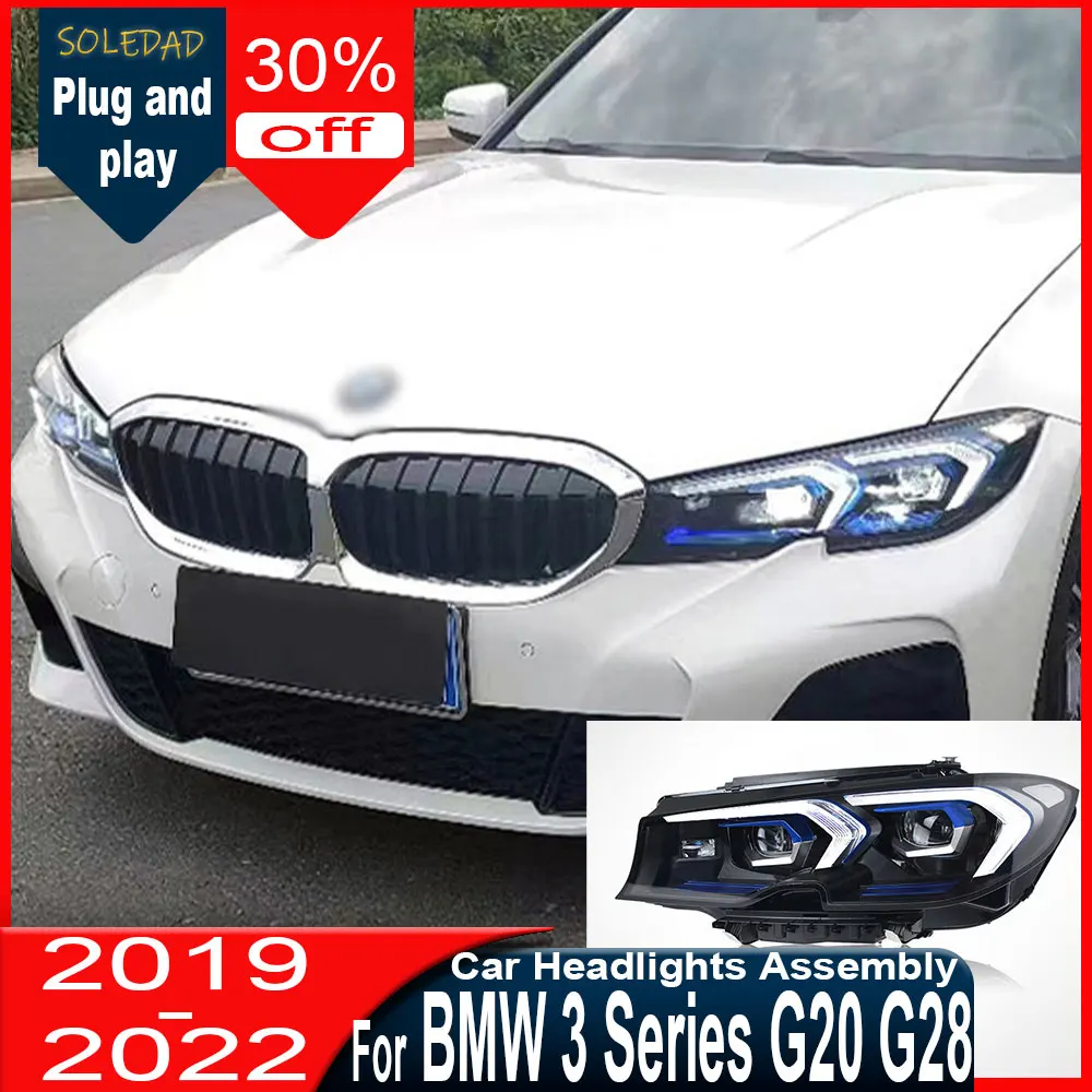 Car LED Head Lamp Upgrade Modified For BMW 3 Series G20 G28 Headlight 2019-2022 Dynamic Signal Head Lamp Auto Accessories
Car LED Head Lamp Upgrade Modified For BMW 3 Series G20 G28 Headlight 2019-2022 Dynamic Signal Head Lamp Auto Accessories