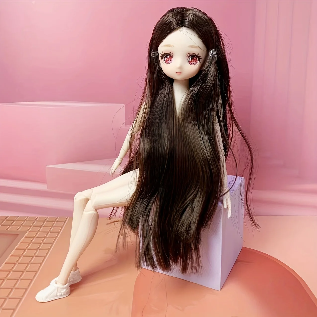 1/6 SD Cotton Wig Hair Row BJD Wig DIY Make Accessory Cute Hair Styling 15cm/5.9inches Length Wig synthetic
1/6 SD Cotton Wig Hair Row BJD Wig DIY Make Accessory Cute Hair Styling 15cm/5.9inches Length Wig synthetic