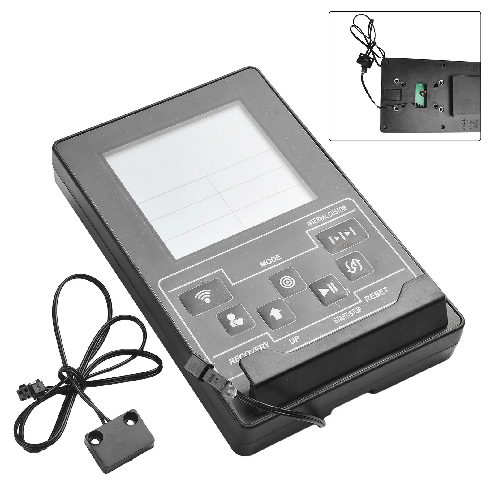 High Quality Rowing Rowing Machine Meter Counter Versatile Parts Plastic Screen 172*110*35mm Accessories Black
High Quality Rowing Rowing Machine Meter Counter Versatile Parts Plastic Screen 172*110*35mm Accessories Black