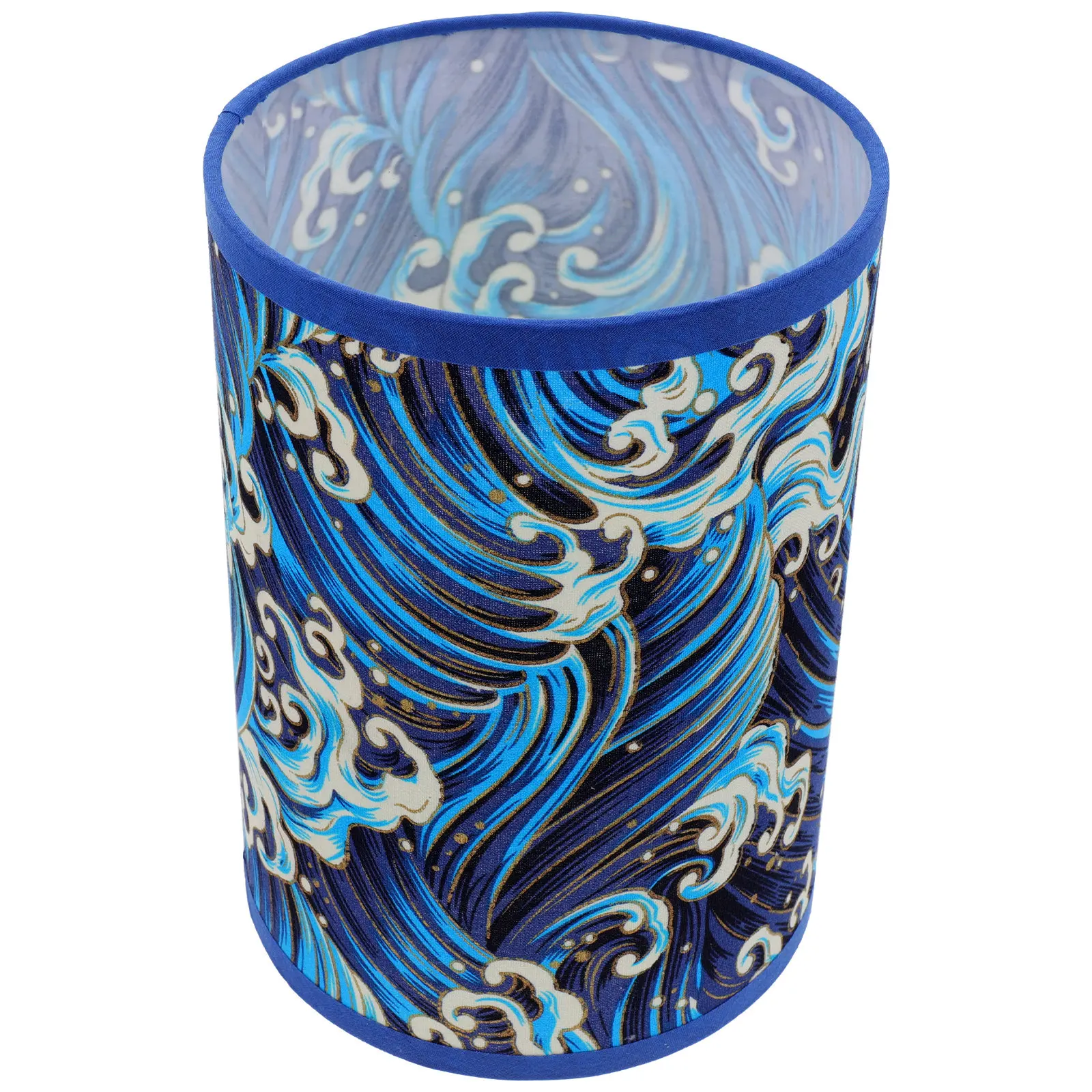 Sea Wave Lampshade 14Cm Fabric Desk Lamp Shade E27 Socket Indoor Light Cover Small Drum Lampshade Cloth Lamp Shades For
Sea Wave Lampshade 14Cm Fabric Desk Lamp Shade E27 Socket Indoor Light Cover Small Drum Lampshade Cloth Lamp Shades For
